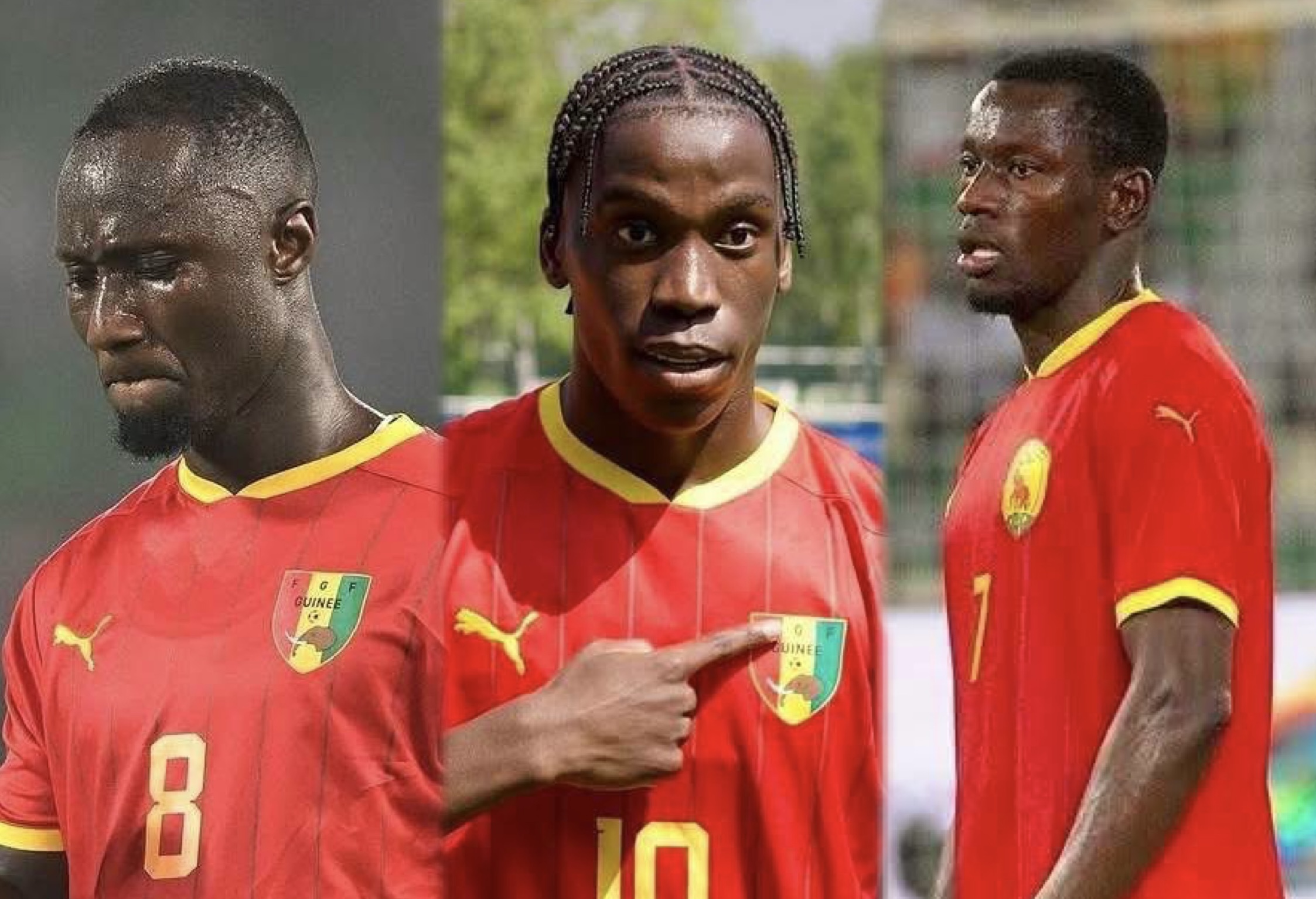 Syli National : bonne nouvelle pour Naby Keïta, Moriba Kourouma et Mady Camara